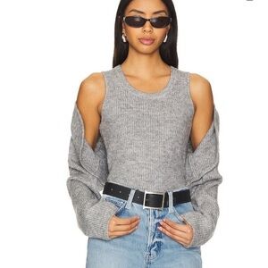 LNA Clothing sweater vest tank top only